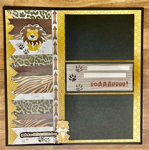 Pin By Melissa Kratochvil On Scrapbook Queen Pet Scrapbook Safari