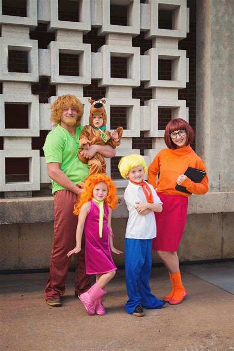 Scooby Doo Halloween Costumes Family