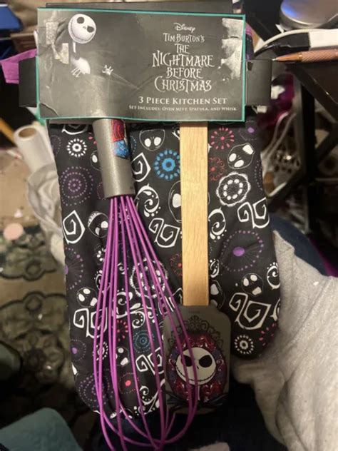 Disneys Tim Burtons The Nightmare Before Christmas Piece Kitchen Set