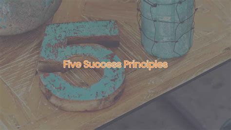 Five Success Principles Nlp Matters Episode 010