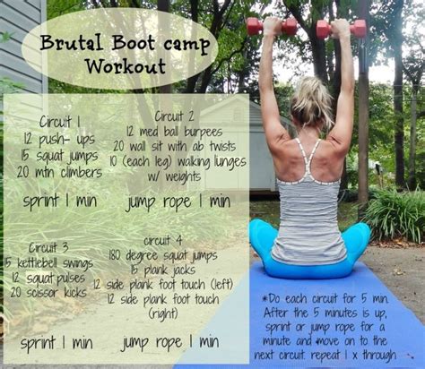 Pin By Kayla Dillow On Fitness Boot Camp Workout Circuit Workout