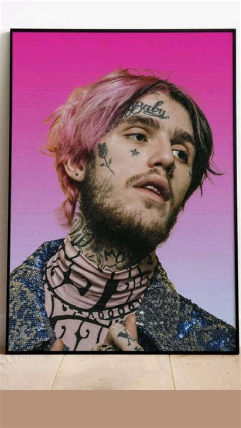 Lil Peep Poster Lil Peep Print Lil Peep Art Aesthetic Posters Lil Peep