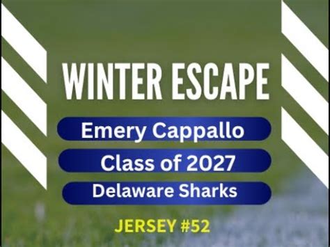 2024 Winter Escape Showcase Emery Cappallo 52 Class Of 2027 Guest