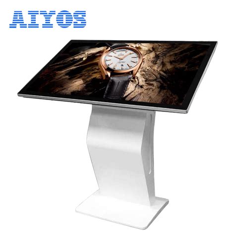 Touch Screen Table Kiosk Floor Standing Inch Podium Table Kiosk