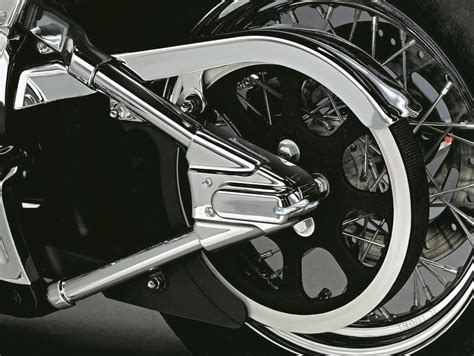 Kuryakyn Chrome Swingarm Covers For Softail 00 07 Rush Bikes