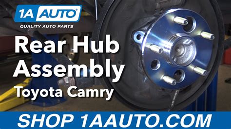 How To Replace Rear Bearing And Hub Assembly 92 01 Toyota Camry 1a Auto