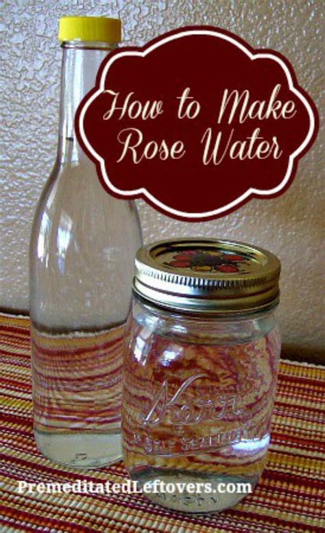 How To Make Rose Water Using Fresh Rose Petals