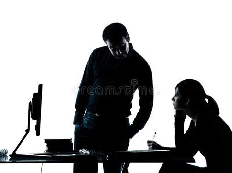 Man Father Teacher Student Girl Teenager Homework Stock Image Image