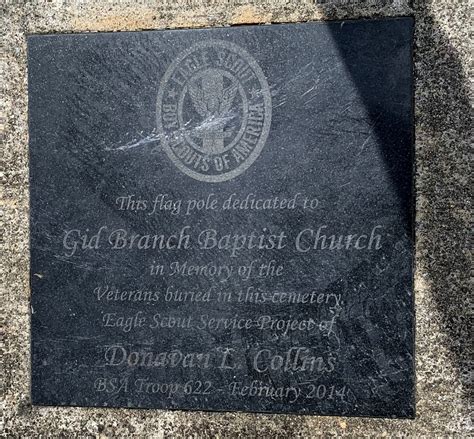 Gid Branch Baptist Church Cemetery In Thurmond North Carolina Find A