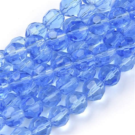 Transparent Glass Beads Strands Lbeads