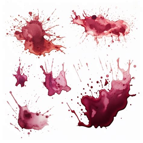 Premium Ai Image Colorful Splat On White Background With Grunge