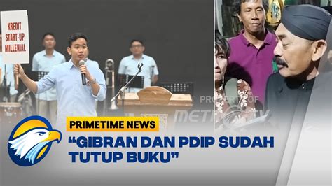 Fx Rudy Gibran Dan Pdip Sudah Tutup Buku Youtube