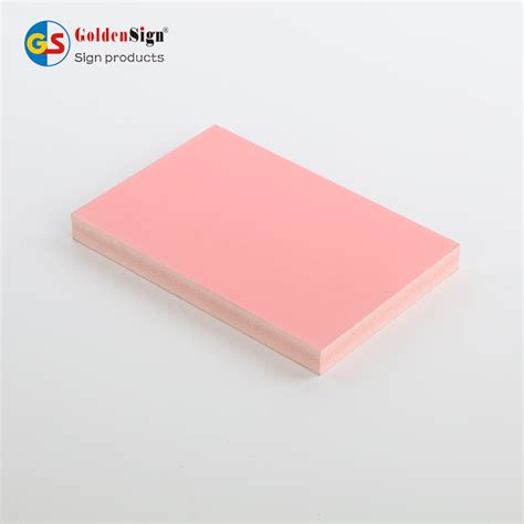 Goldensign New Material White Waterproof X Ft Pvc Foam Sheet Pvc Free