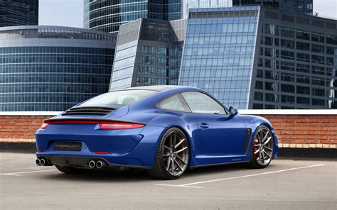 Fondos de pantalla Coches azules vehículo Porsche 911 coche