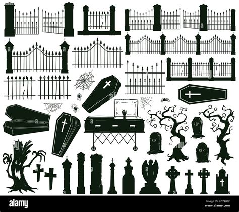 Spooky Fence Clipart Free