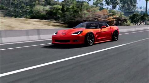 Beamngdrive Corvette Drifting Youtube