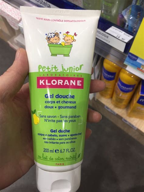 Klorane Petit Junior Gel Douche Corps Et Cheveux Poire Fondante