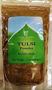 VEDIC SECRETS TULSI POWDER 200 GM Subhlaxmi Grocers