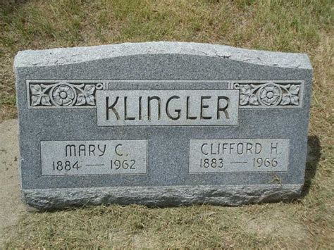 Mary C Larson Klingler M Morial Find A Grave