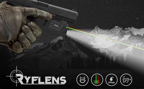 Amazon Pistol Laser Light Combo Green Red Laser Beams Ryflens