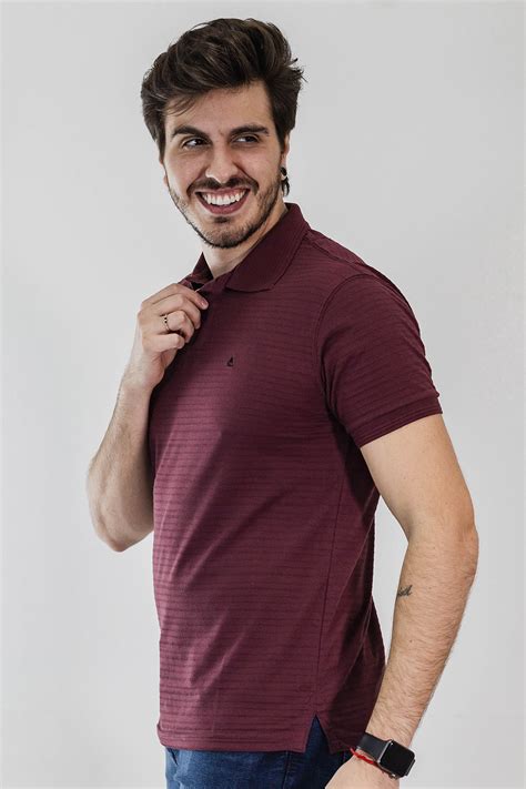 Camisa Polo Listra Alto Relevo Malha Piquet Premium Anticorpus