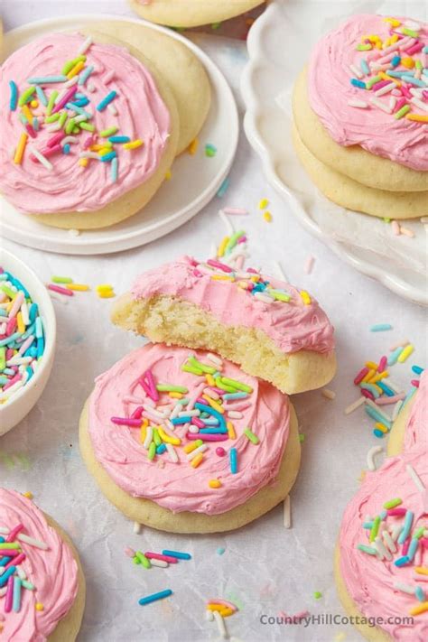 Soft Lofthouse Style Frosted Sugar Cookies With Sour Cream Copycat Life