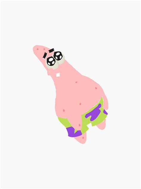 Patrick Sticker For Sale By Vpittore Redbubble