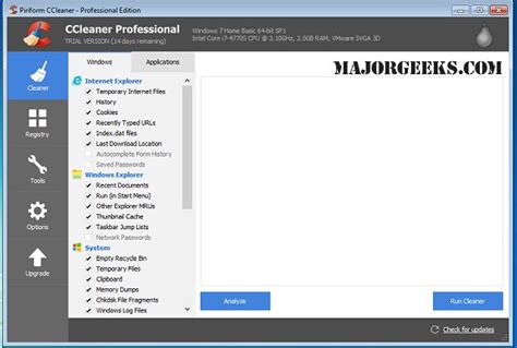 Download CCleaner Professional - MajorGeeks
