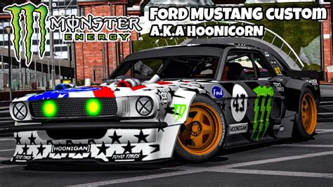 Ken Block S Ford Mustang Custom Hoonicorn Car Parking Multiplayer