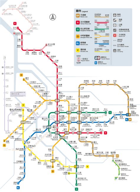 Taipei Metro Map Lines Stations And Tickets Tour Guide