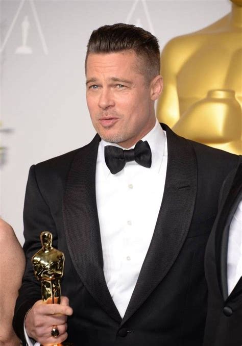 Brad Pitt Haircut Oscars