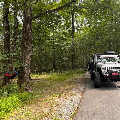 Lower Lake Campground Beechwood Area — Promised Land State Park