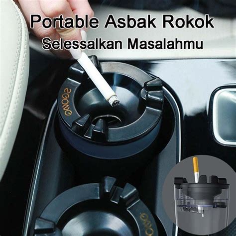 Jual Asbak Rokok Dengan Tempat Tampungan Air Asbak Rokok Mobil Asbak