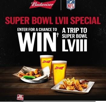 Budweiser Super Bowl Contest: Win Trip to Super Bowl LVII,Las Vegas • Contest Scoop