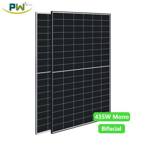 BIPV Chinese PV Manufacturer 435W Double Glass Mono Solar Panel China