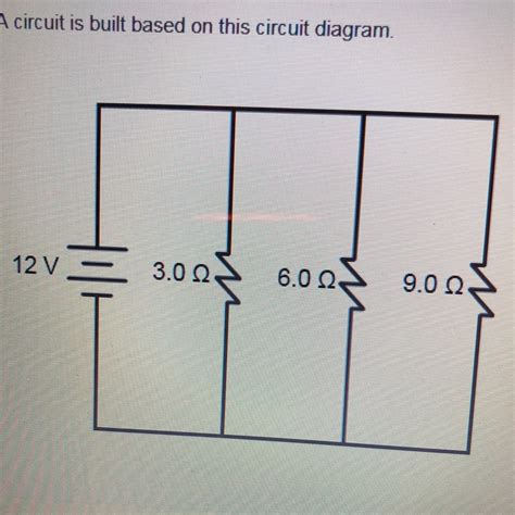 A Circuit Is Built Based On This Circuit Diagram