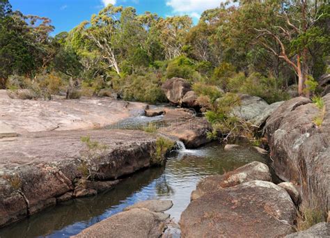 Dramatic Granite Rock Landscape At Bald Rock Creek Girraween National