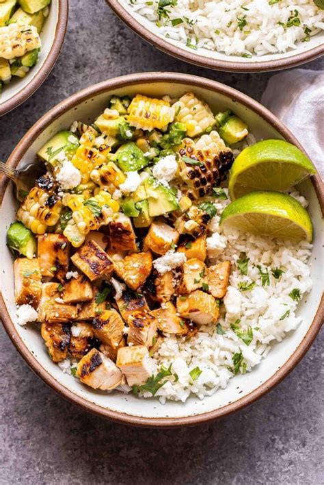 Honey Chipotle Chicken Rice Bowls Recipe Runner