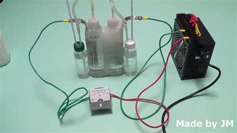 Diy Water Electrolysis Kit Hydrogen Generator Youtube