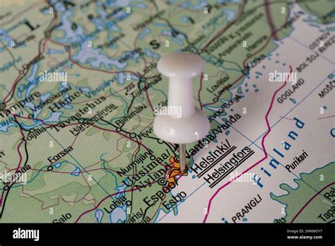 Finland Capital Map