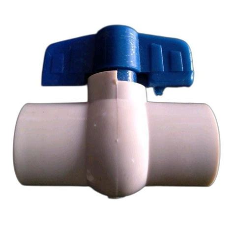 White And Blue High Pressure Upvc Ball Valve Valve Size Mm At Rs