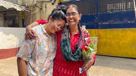 Elgar Parishad Maoist Links Case Activist Shoma Kanti Sen Walks Out Of Mumbais Byculla Jail