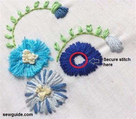 D Embroidery Flowers Tutorials Sewguide