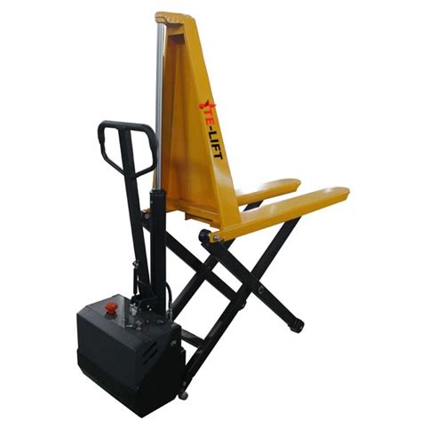 Electric Hydraulic Scissor Lift Pallet Trucks High Lift Pallet Jacks