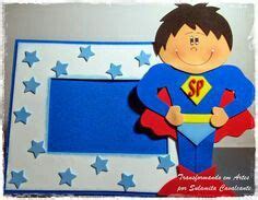 Superman De Foami Tarjetas Infantiles Manualidades Dia Del Padre Y