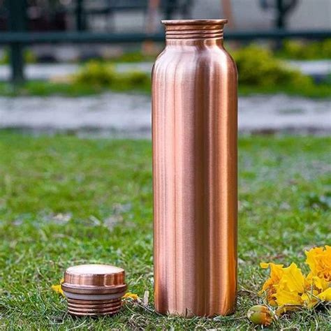 Ml Copper Water Bottle At Rs Piece In Sambhal Id