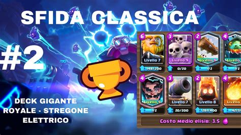 Torneo Sfida Classica Deck Gigante Royale Stregone Elettrico