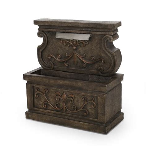 Astoria Grand Hand Crafted Outdoor Weather Resistant Floor Fountain