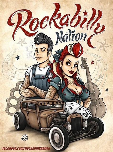 Greaser Art Rockabilly Psychobilly Pinterest Rockabilly And Art