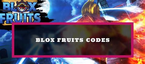 Blox Fruits Codes (Active)